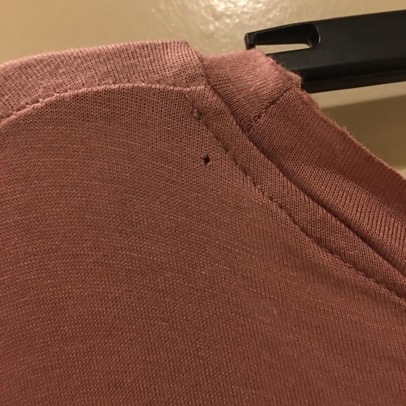 ♦️NWT♦️Dusty Mauve Short Sleeve Top - Picture 5 of 6